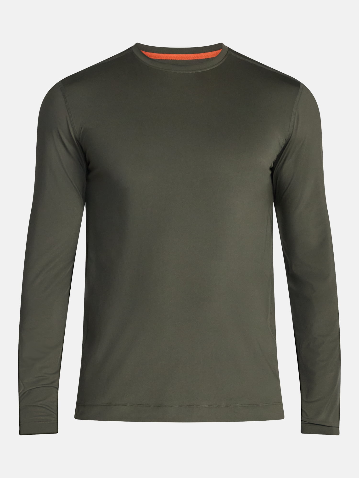 Ozark Trail Mens Long Sleeve Crew Neck Lightweight Thermal Top, Sizes S-3XL