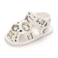 thumbnail image 3 of Kiplyki New Arrivals Toddler Shoes Girls and Boys Cute Sandals Printed Soft Sole Cutout Sandals, 3 of 8