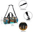thumbnail image 5 of Turtle Swim Bag, Sports Bag, Travel Bag, Yoga Bag - 17.7 inch Size with Interior Zipper Pocket and Large Capacity, 5 of 6