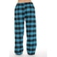 Pantalon de Pyjama en Flanelle à Carreaux de Buffle pour Femmes avec Poches – image 3 sur 3