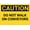 Warning Sign 1, variant on Caution Do Not Touch Hot Tin Sign 12 x 8 Inches - Great for Garden, Yard Wall Decor, Indoor Outdoor Kitchen, Grill, Workshop, Hot Surface Safety