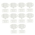 thumbnail image 4 of ROSENICE 10Sets White Plastic Balls Catch Door Locks for Wooden and Screen Doors, 4 of 8