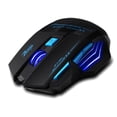 thumbnail image 4 of AGPTEK 7 Buttons LED Optical Wireless Gaming Mouse for Win7/8 ME XP, 2400 DPI /1600 DPI /1000 DPI /600 DPI, 4 of 7