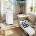 thumbnail image 6 of KNDKO Portable Air Conditioner 8000 ASHRAE BTU/5000 BTU DOE Vented Medium Room Portable AC Remote Included, 6 of 12