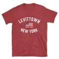 thumbnail image 1 of Levittown New York Patriot Men's Cotton T-Shirt, 1 of 1