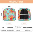 thumbnail image 3 of Seat Covers for Dining Room Chairs Stretch Printed Chair Seat Covers Set Of 4,Washable Elastic Pioneer Colorful Floral Upholstered Chair Seat Slipcovers, Removable Seat Protector for Kitchen, Office, 3 of 6