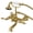 Brushed Brass, variant on Kingston Brass AE551T7 Aqua Vintage 7-Inch Wall Mount Tub Faucet with Hand Shower, Brushed Brass