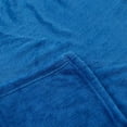 thumbnail image 2 of NANPIPER Queen Size Blanket Plush Microfiber for Bed Blue,90"X90", 2 of 6