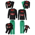 thumbnail image 1 of Awkward Styles Family Christmas Pajamas Set Green Cute Elf Matching Sleepwear, 1 of 7