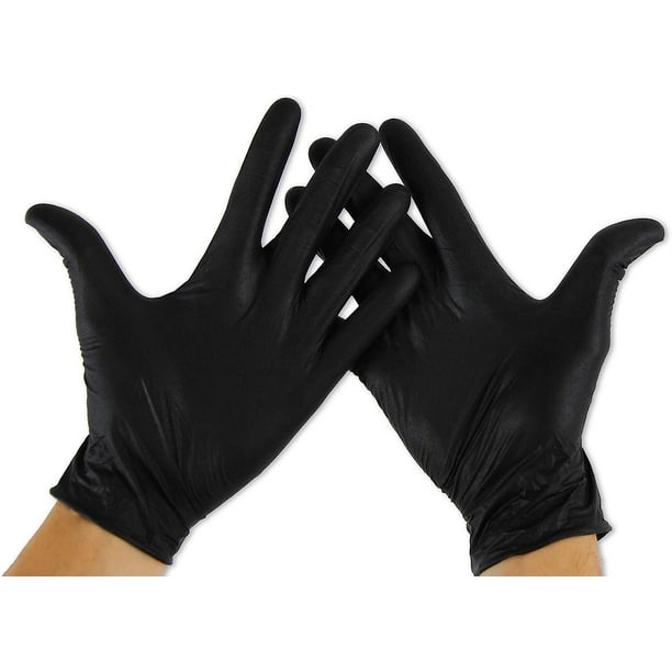 Guantes Nitrilo Talla S (100 Unidades), Guantes Nitrilo Desechables, Guantes Nitrilo Negros, Guantes Desechables Negros, Guantes Nitrilo (Sin Látex). Rojo Verde Cocina, Decoración y Otros