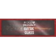 thumbnail image 4 of Mlli Villa 24x11 Black Modern Wood Framed Wall Art Titled - Emergency Bat, 4 of 6