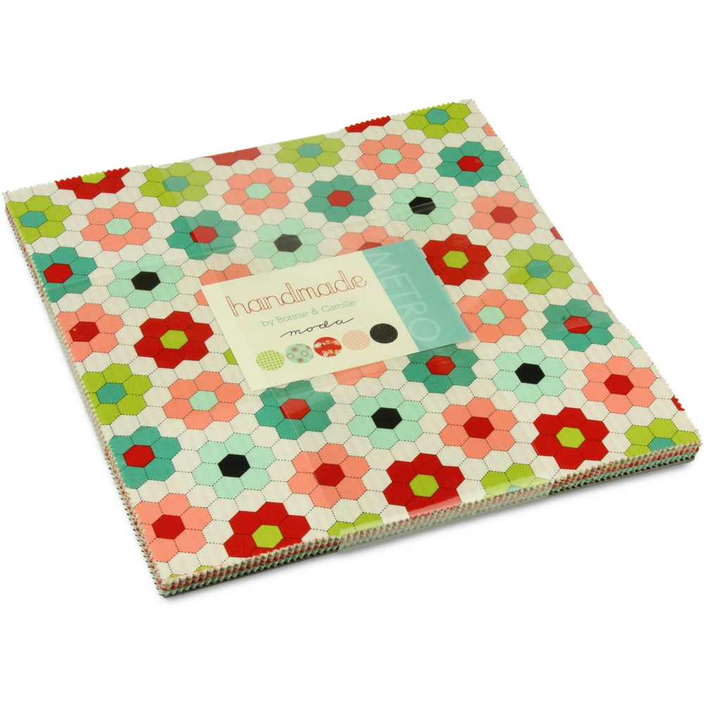 Moda Handmade Layer Cake by Bonnie & Camille, 42 10" Quilting Cotton