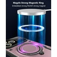thumbnail image 5 of for iPhone 13 Pro Max Case with 360° Rotatable Magnetic Ring Stand, Large Window Design Compatible with Magsafe, -Grade Protection Shockproof Phone Cover for Women Men, Pink, 5 of 15