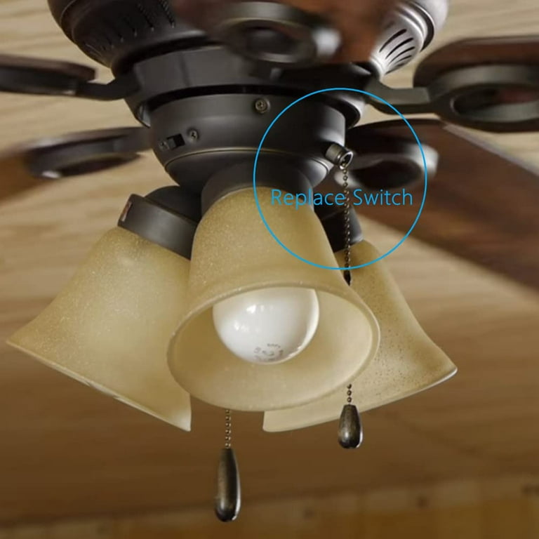 3 Wire Ceiling Fan Pull Switch Shelly Lighting