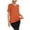 Orange, variant on Htigea T-Shirts for Women - Short Sleeve Basic Tees Soft Crew Neck Trendy Summer Tops for Casual Outfits 2025 Sale Purple,S