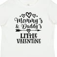 thumbnail image 4 of Inktastic Mommy Daddy Little Valentine Boys or Girls Toddler T-Shirt, 4 of 5