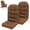 Brown, variant on HioHa Adirondack Chair Cushion Set of 2, 49x20 Inch Waterproof UV-Protected Outdoor Patio Cushion