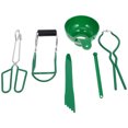 thumbnail image 3 of 1 Set 6Pcs Canning Tool Kit Practical Jam Jar Lifters Canning Tongs (Green), 3 of 9