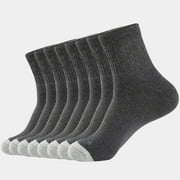 Wander Group Men's Athletic Mid-Calf Socks 8 Pairs for Men & Women Cotton 9-12