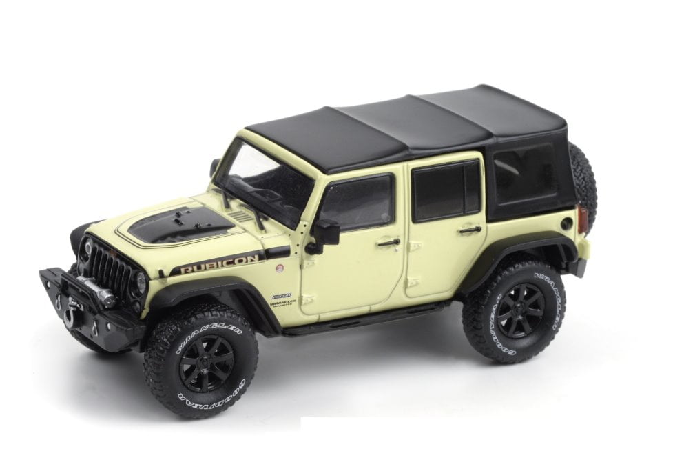 1:32 Jeep Wrangler Rubicon Off-road SUV Diecast Car Model Toy Vehicle Yellow Kid