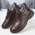 thumbnail image 6 of Willtoo Mens Winter Short Boots Warm Ankle Booties Comfortable Warm Lined Outdoor Non Slip Thick Bottom Sneakers, 6 of 6