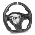 thumbnail image 2 of Steering Wheel Replacement,Carbon Fiber Steering Wheel Sport Racing Steering Wheel Racing Steering Wheel Tried and Trusted, 2 of 8