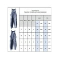 thumbnail image 3 of Keeccty Women Striped Printed Bib Pants Thin Summer Wide Leg One-piece Jumpsuit with Pockets, 3 of 5