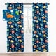 thumbnail image 1 of Cortinas opacas Sivio para dormitorio infantil con diseño de dinosaurio, 132 x 160 cm, 1 of 7