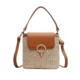 thumbnail image 1 of Bolsas pequeñas de paja DENGXMXG para mujer bolsos de verano carteras y bolsos de viaje de hombro, 1 of 5