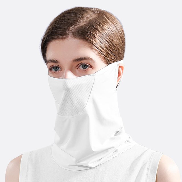 Mascarilla Transpirable Hugo Polaina de Cuello Secado Blanco