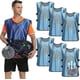 thumbnail image 1 of 6 Pack Pinnies Scrimmage Vests Jersey Compatible Soccer Basketball Hockey Adult, 1 of 5