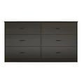 Mainstays Classic 6 Drawer Dresser, Espresso