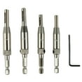 thumbnail image 1 of 4 Door Lock Hinge Drill Bit Guide Self Centering Hole Drilling Bit Set Hss, 1 of 9