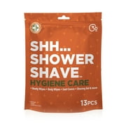 Angle View: Be Smart Get Prepared Hygiene Kit - Shh... Shower Shave, 13 Pcs
