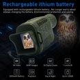 thumbnail image 2 of 4k Hd Night Vision Monocular Video Long Distance Infrared Night Vision Goggles for Outdoor Surveillance, 2 of 8