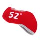 thumbnail image 1 of Cubierta de la Cabeza del Hierro de Golf Sunnimix 52 Grados Rojo, 1 of 7