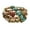 Coffee, variant on Stackable Bead Bracelets For Women Stretch Multilayered Bracelet Set Multicolor Jewelry