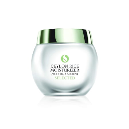 Selected Cosmetics Ceylon Rice Moisturizer Firms and Tones The Skin