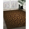 thumbnail image 2 of Ahgly Company Indoor Square Patterned Saddle Brown Area Rugs, 6' Square, 2 of 6