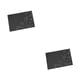 thumbnail image 4 of Monstrate Manteles individuales con diseño de hojas de PVC, manteles individuales, manteles individuales, manteles individuales para bebidas, negro gris hoja 2Conjunto, 4 of 6