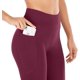 thumbnail image 2 of Pantalones de yoga para mujer con bolsillos Pantalones de entrenamiento de talle alto para mujer Pantalones de trabajo de contrabando Pantalones de vestir Namotu CZMR-HY201-6, 2 of 6