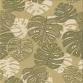 thumbnail image 1 of Ahgly Company Machine Washable Indoor Square Transitional Yellow Area Rugs, 5' Square, 1 of 7