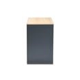 thumbnail image 4 of Bowery Hill Modern 2-Drawer Engineered Wood Computer Desk in Gray/Oak, 4 of 8