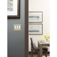 thumbnail image 4 of Amerock Bp36520 Mulholland Triple Rocker / Gfi Outlet Wall Plate - Bronze, 4 of 5