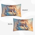 thumbnail image 2 of Daiia Sailing Ship Ocean Sunset Bedding Waterproof Pillow Protector Zippered Queen – Bed Bug Proof Pillow Encasement-20"x30", 2 of 6