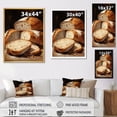 thumbnail image 4 of Designart "Artisan Bread Delights I" Food & Beverage Canvas Wall Art, 4 of 5
