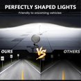 thumbnail image 3 of R8 7 Inch LED Headlight IP67 Waterproof Off Road Vehicle Devil Eye DRL Turn Signal Lamp, 3 of 5
