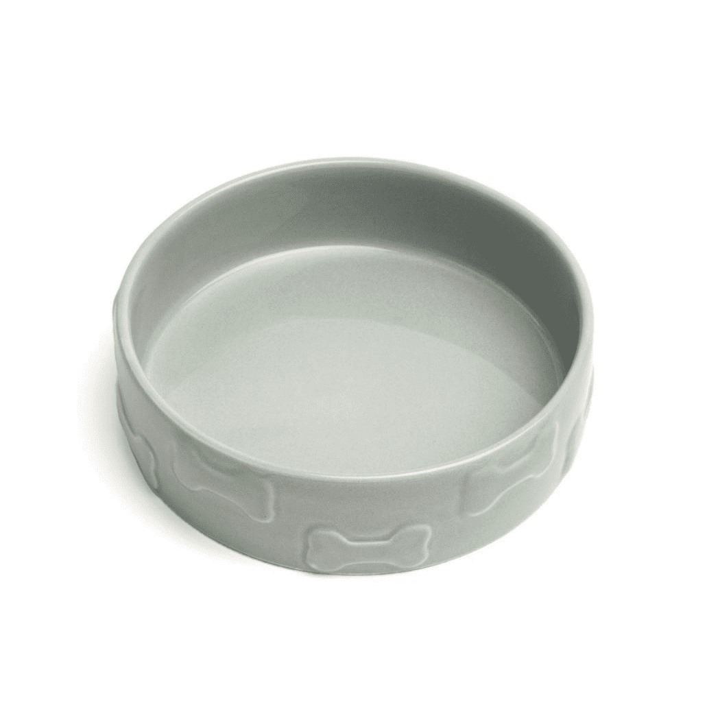 Park Life Designs Pet Bowl | Manor (Small, Grey)