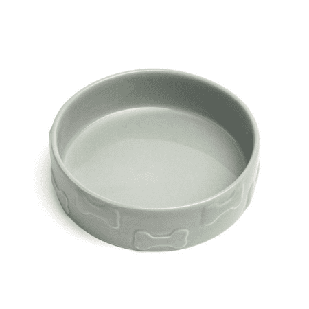 UPC: 0681573841025 | Park Life Designs 6.25  Medium Pet Bowl | Manor (Grey)