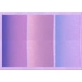 thumbnail image 1 of Ahgly Company Machine Washable Indoor Rectangle Transitional Purple Area Rugs, 2' x 4', 1 of 7